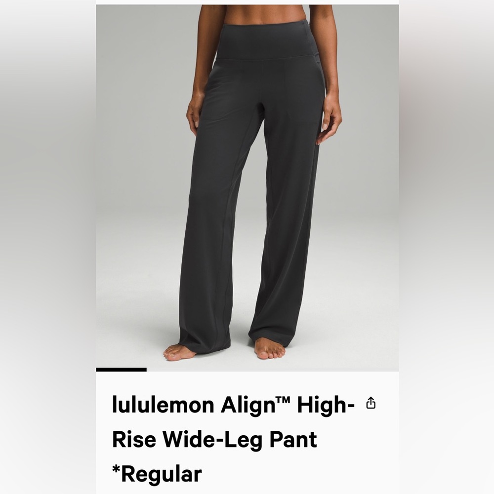 lululemon Align™ High- & Rise Wide-Leg Pant
